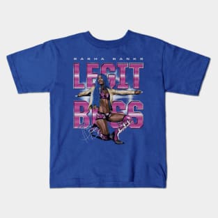 Sasha Banks Pose Kids T-Shirt